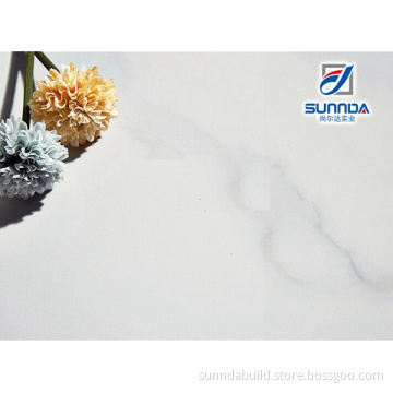 600x600mm glazed marble look tile,white marble floor tile,porcelanato polished porcelain tile